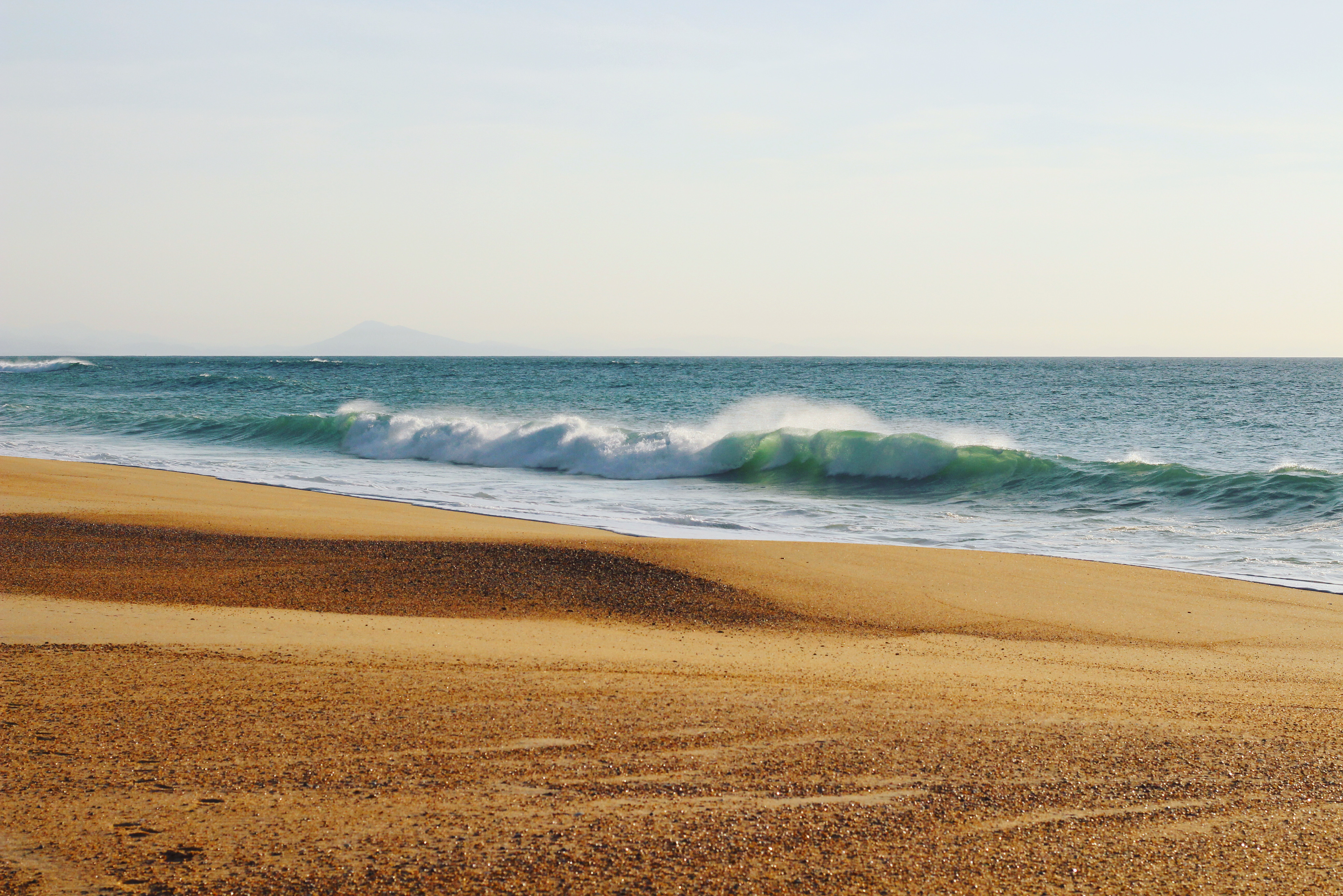 Océan plage vague Landes