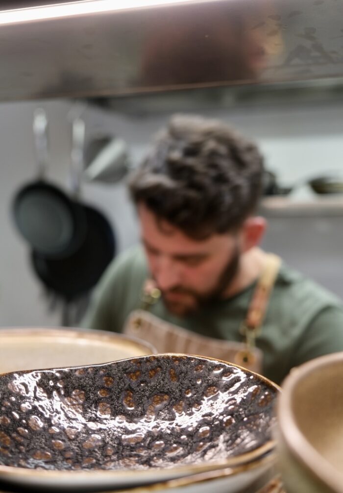 Matthieu, chef de cuisine à la Villa Seren