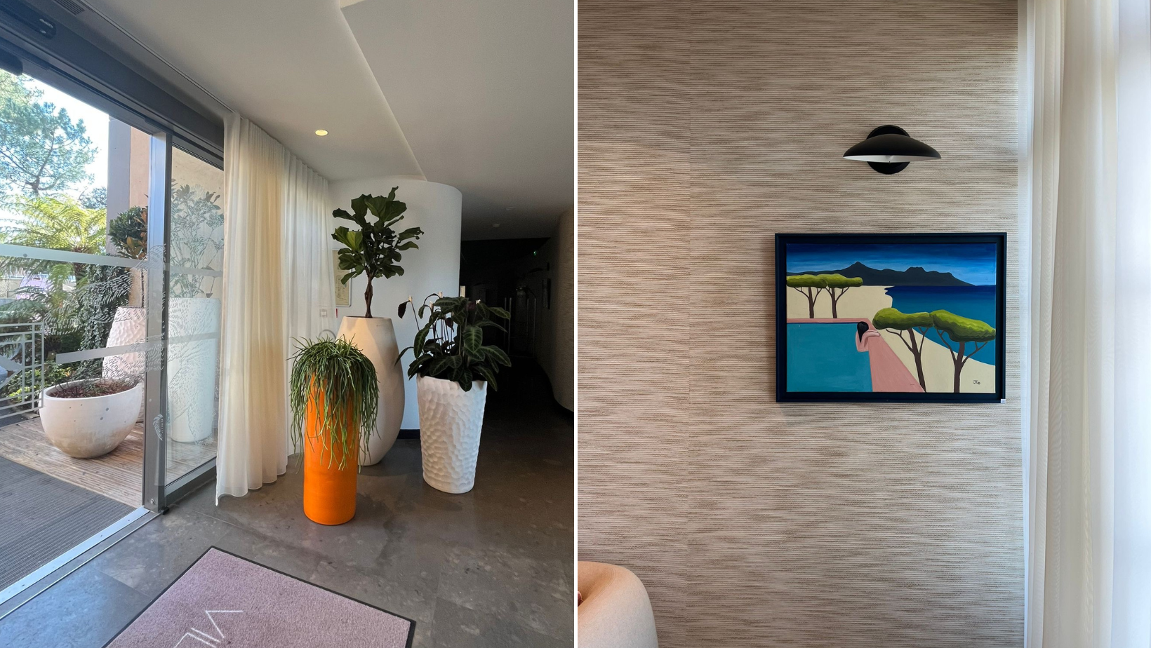 Hall exotique - Villa Seren