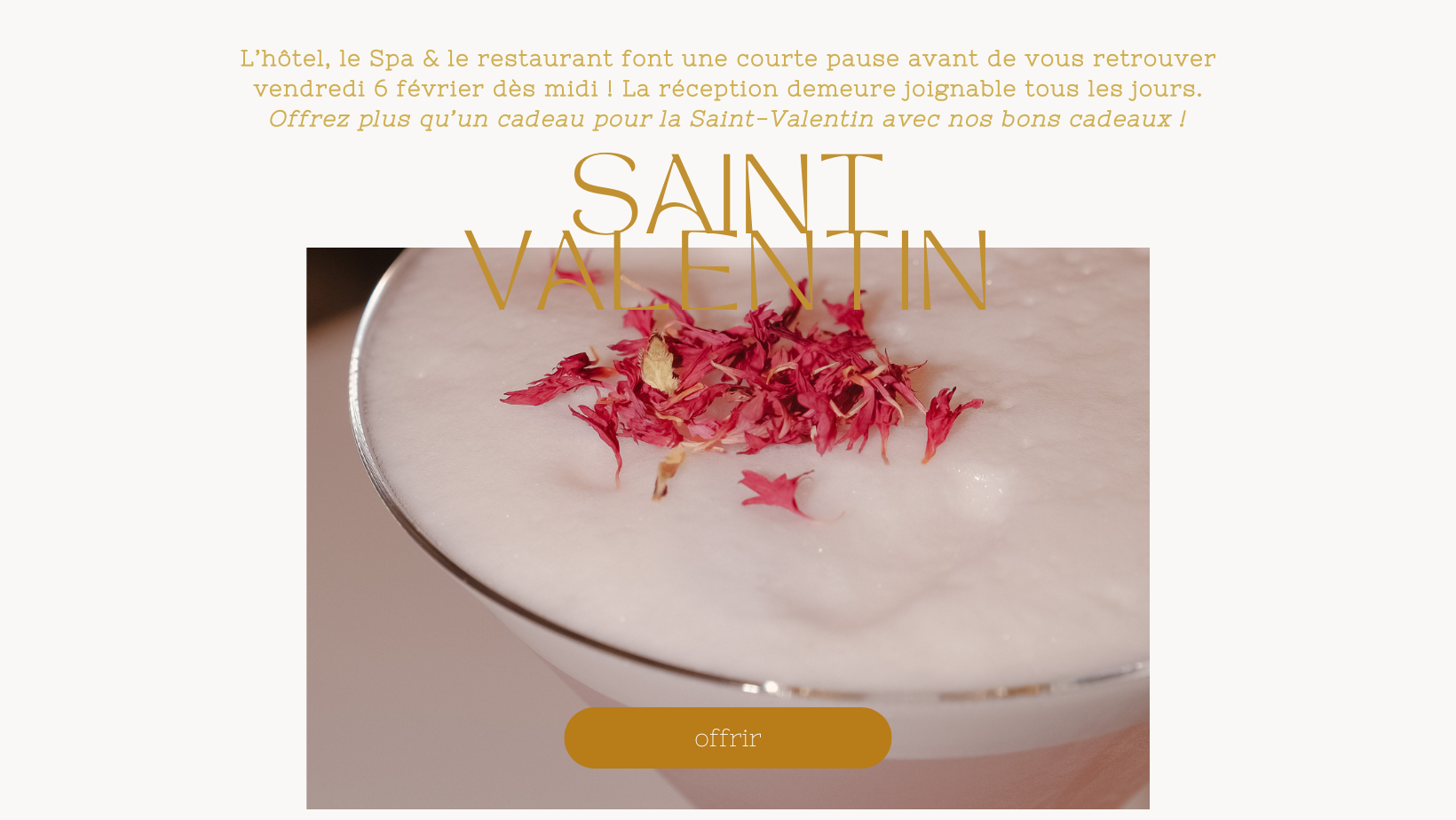 Bons cadeaux Spa Villa Seren